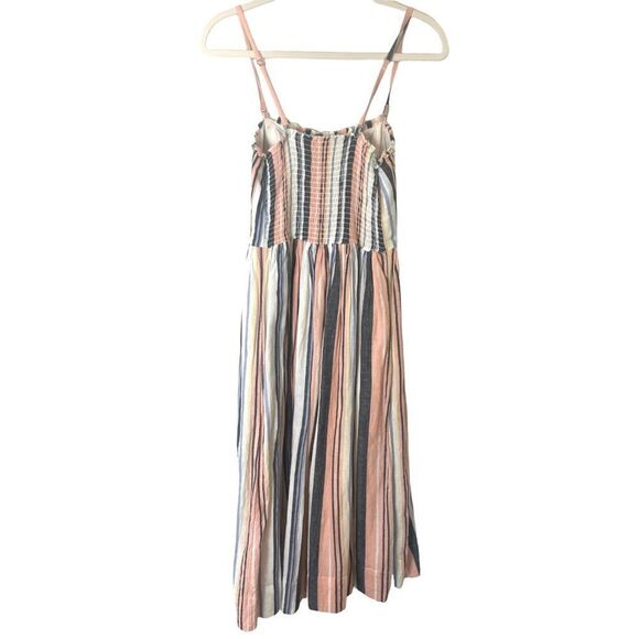 Free People Stripped Flowy Midi Dress - Picture 6 of 13